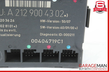 08-14 Mercedes W204 C250 C300 Front Right Passenger Side Door Controller Module