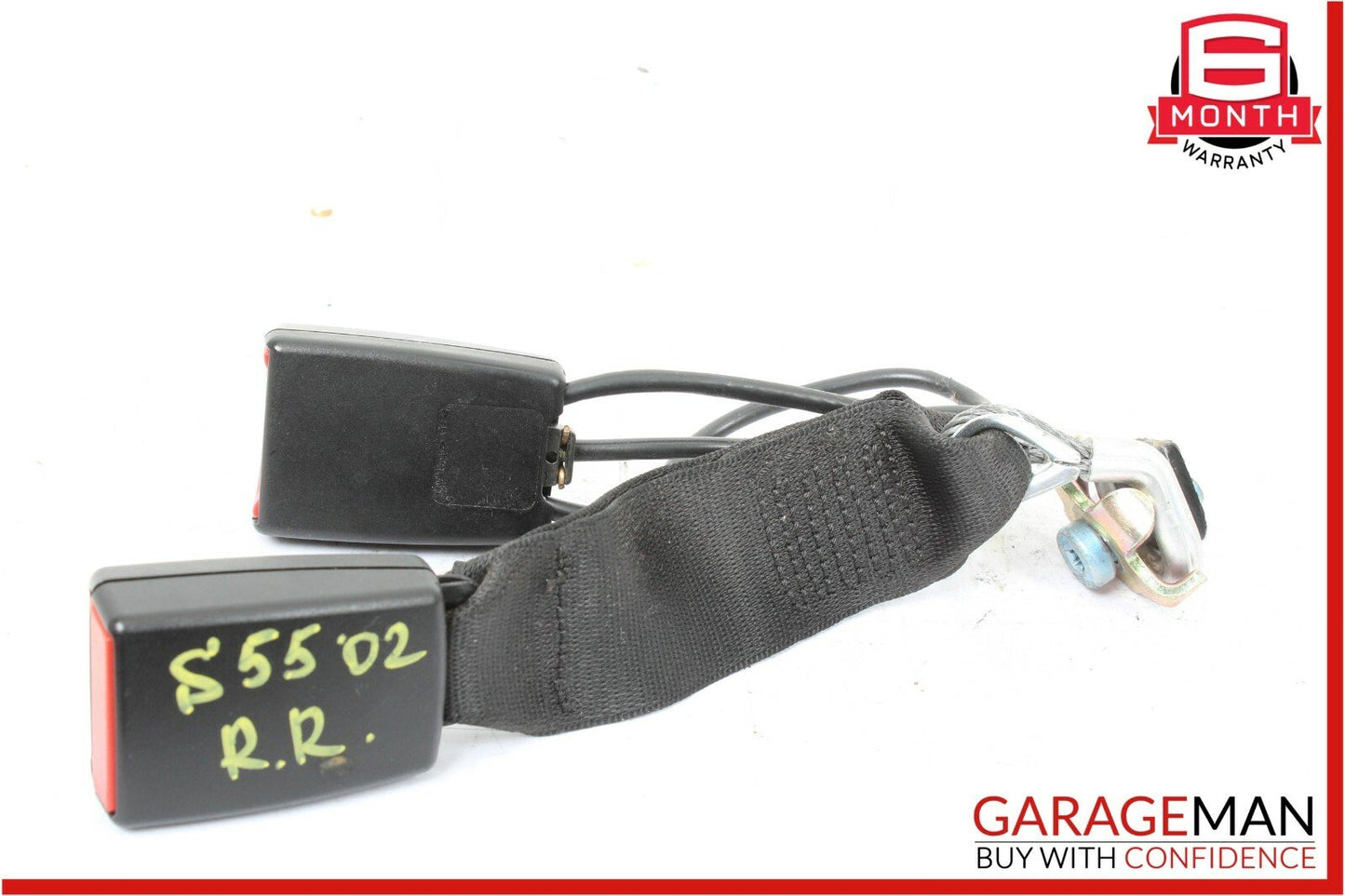 00-02 Mercedes W220 S55 AMG Rear Right Center Seatbelt Seat Belt Retractor OEM
