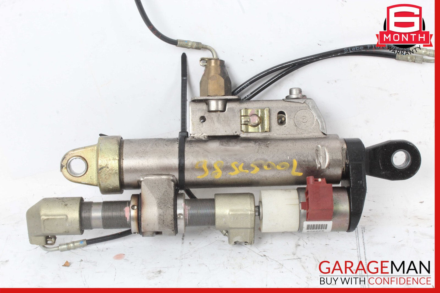 90-02 Mercedes R129 SL500 SL600 Left Side Roll Bar Hydraulic Cylinder Assembly