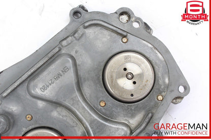 12-18 Mercedes W222 S550 Front Right / Left Engine Timing Chain Cover Plate OEM