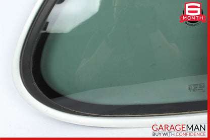03-06 Porsche Cayenne 955 Rear Right Side Quarter Window Glass Panel White
