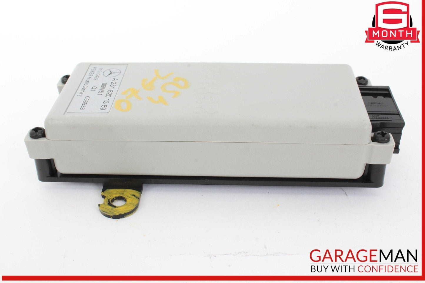 06-12 Mercedes X164 GL450 4MATIC Amplifier Amp Sound System Audio 2518201389 OEM