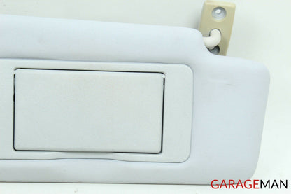 01-07 Mercedes W203 C230 C32 AMG Front Right Side Sunvisor Sun Visor Grey OEM