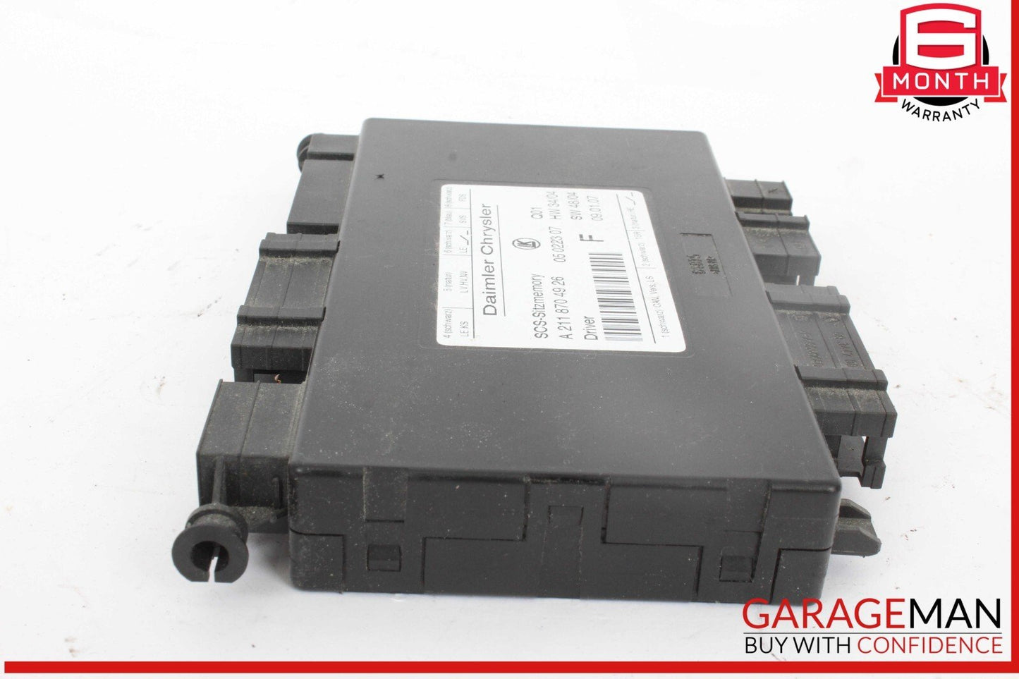 03-12 Mercedes W211 E350 GL550 Seat Control Module Left Side OEM