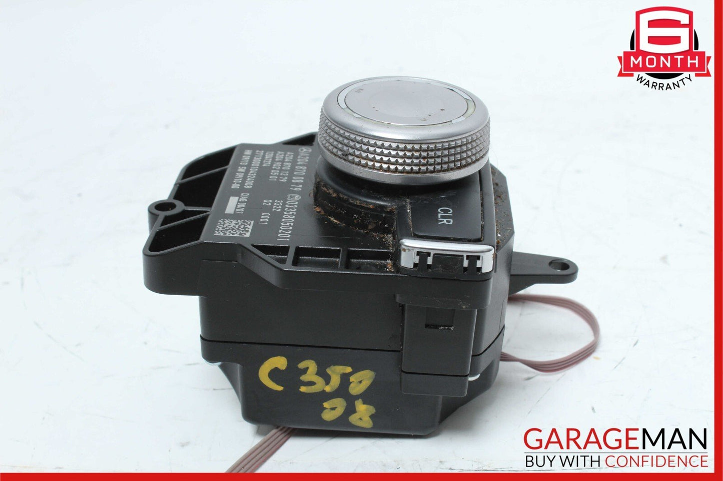08-12 Mercedes W204 C350 GLK350 Console Command Controller Knob Multi Switch OEM