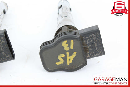 12-18 Audi A5 A6 2.0L Ignition Coil Ignitor Spark Plug Set of 4 Pc OEM
