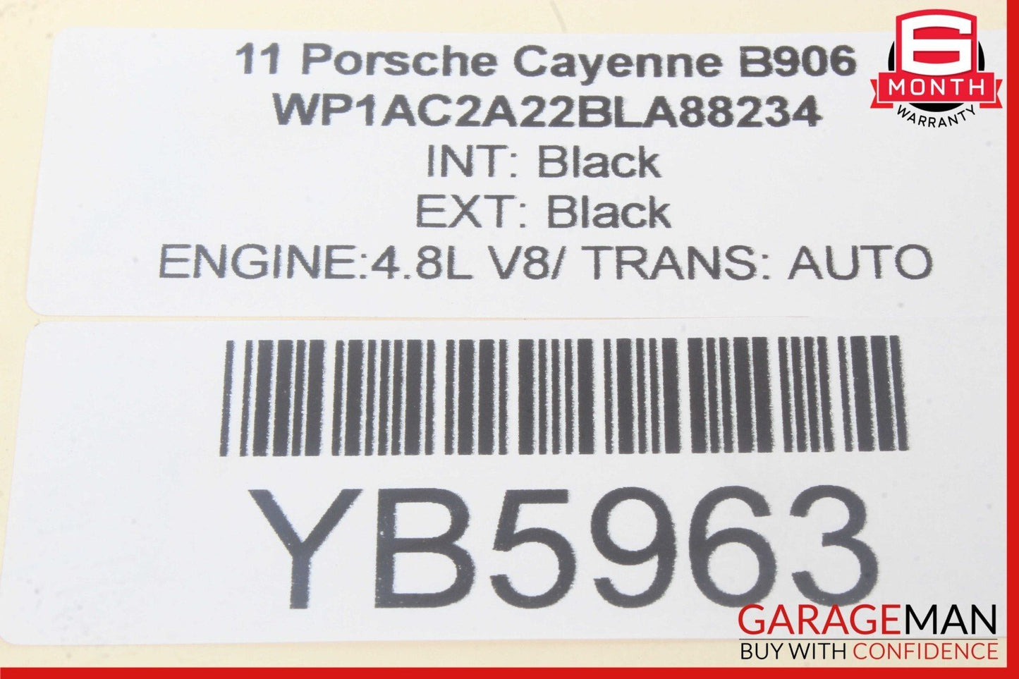 11-16 Porsche Cayenne 958 Hybrid S Rear View Backup Camera Control Module OEM