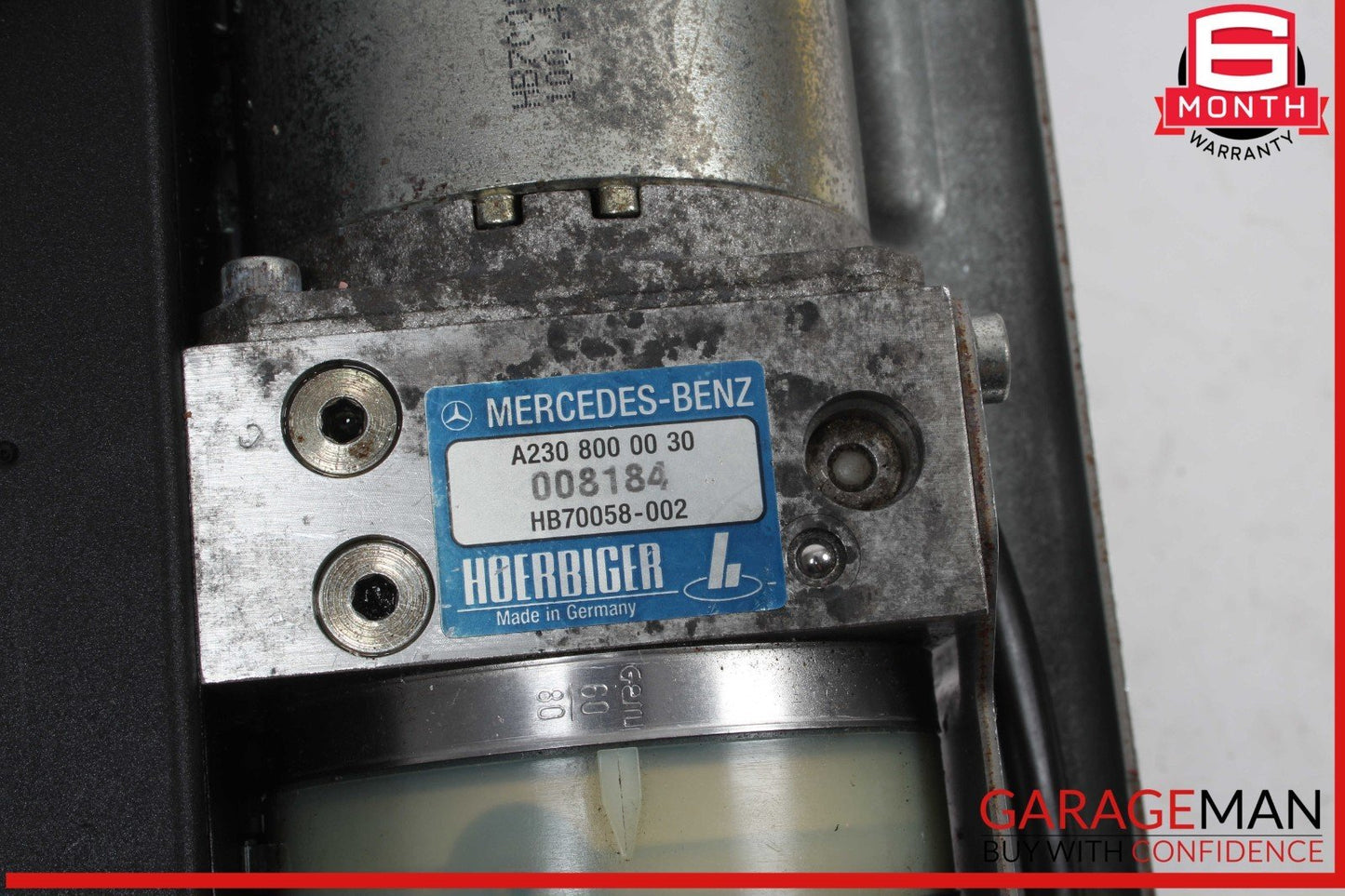 03-08 Mercedes R230 SL500 SL550 Convertible Top Hydraulic Pump Motor OEM