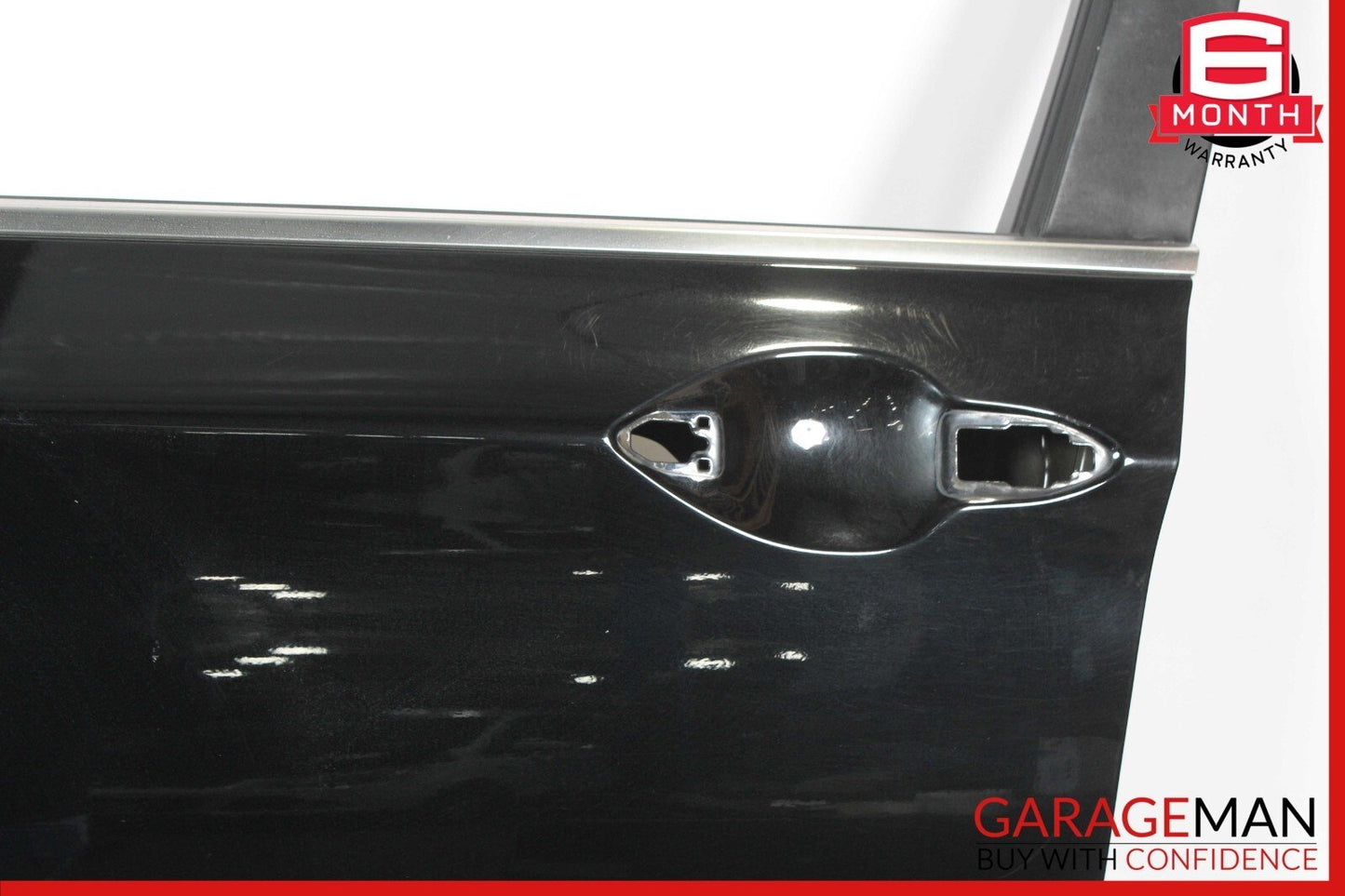 15-16 Hyundai Genesis Front Left Driver Side Door Shell Panel Black OEM