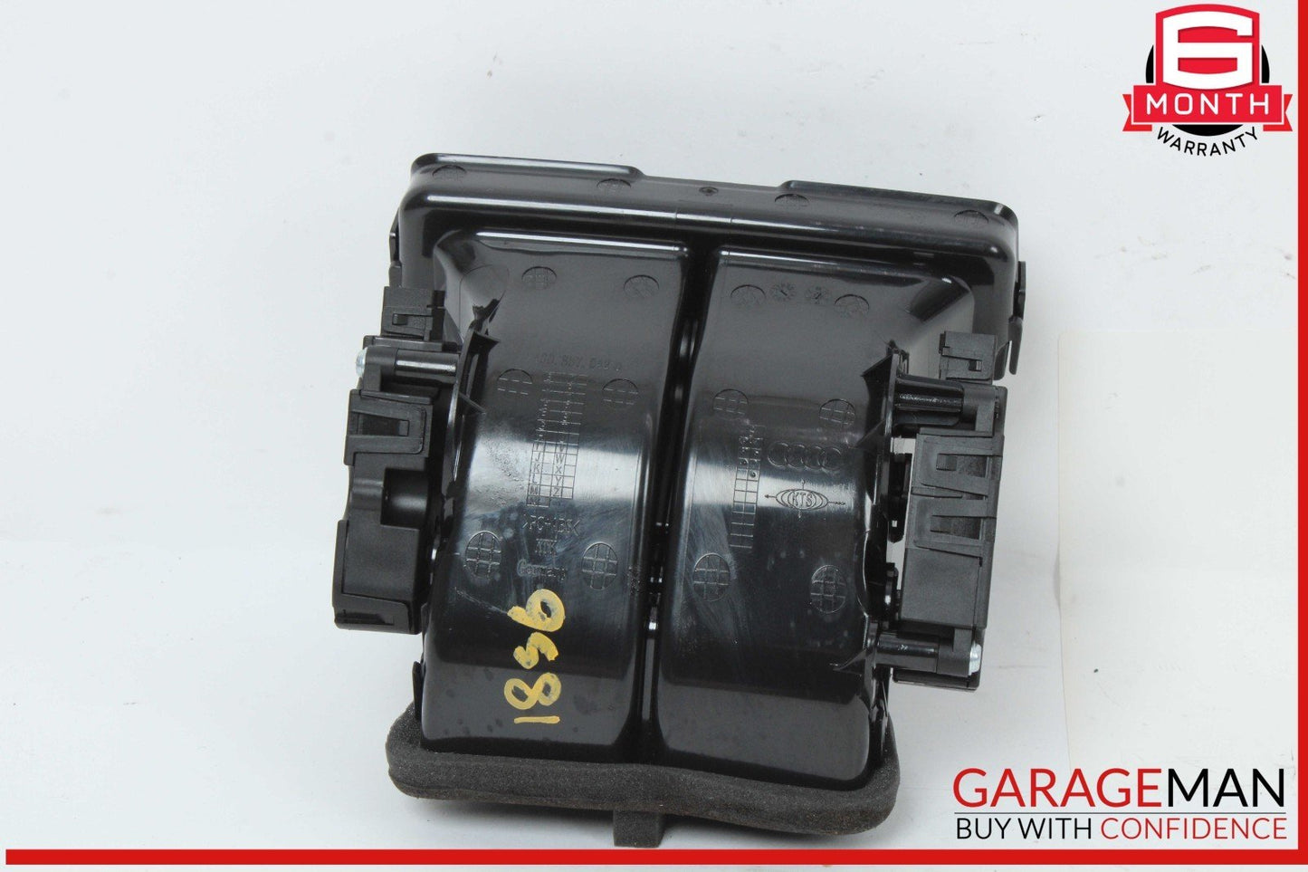12-18 Audi S6 A7 Rear Center Console AC A/C Air Vent Grille Duct Connector OEM