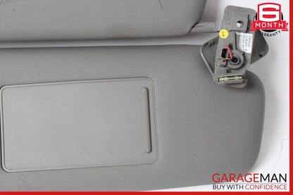 11-18 Porsche Cayenne 958 S Front Right Side Sun Visor Shade Cover Gray OEM