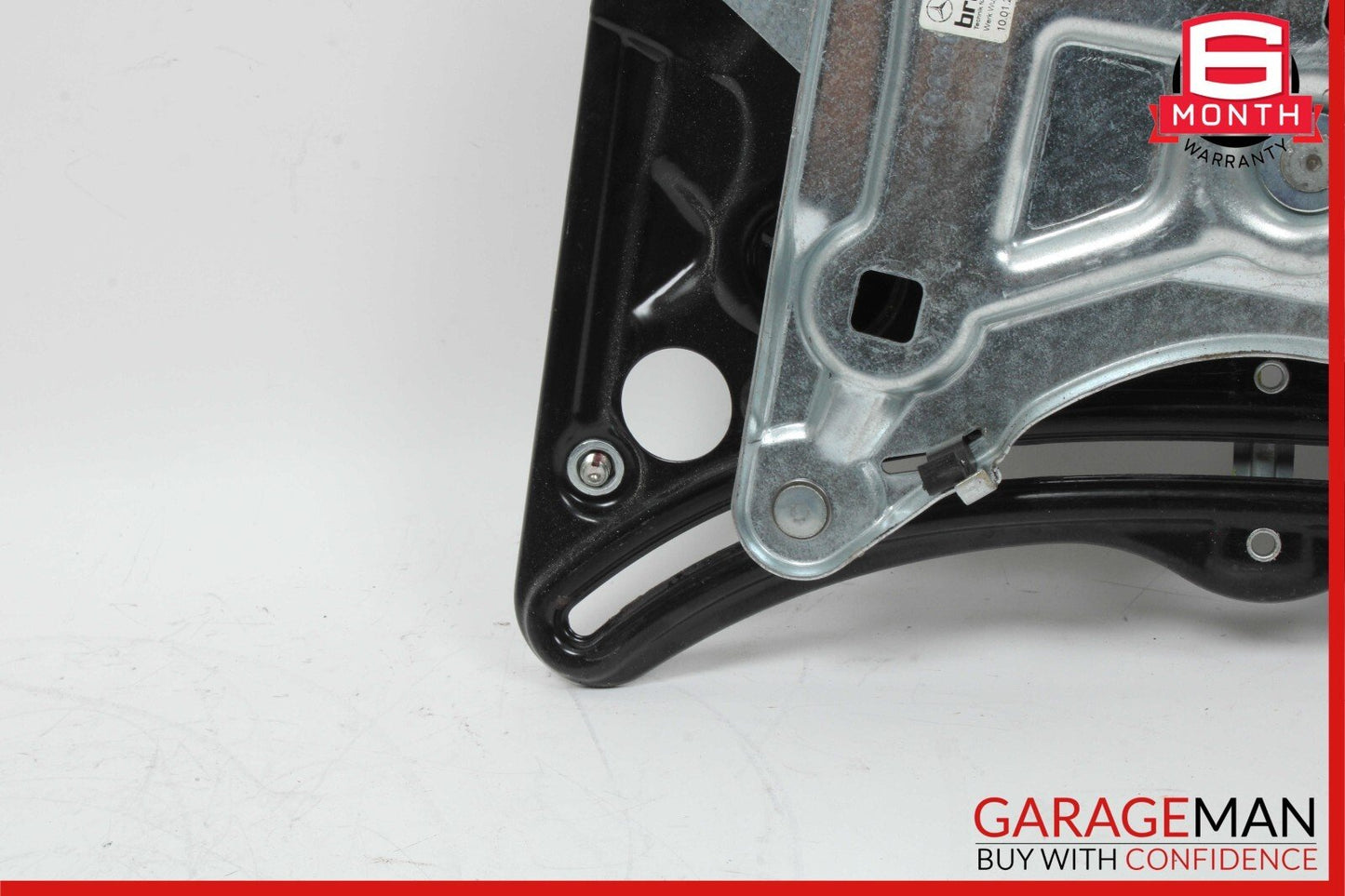 10-16 Mercedes W207 E350 Rear Left Door Window Regulator Frame w/o Motor OEM
