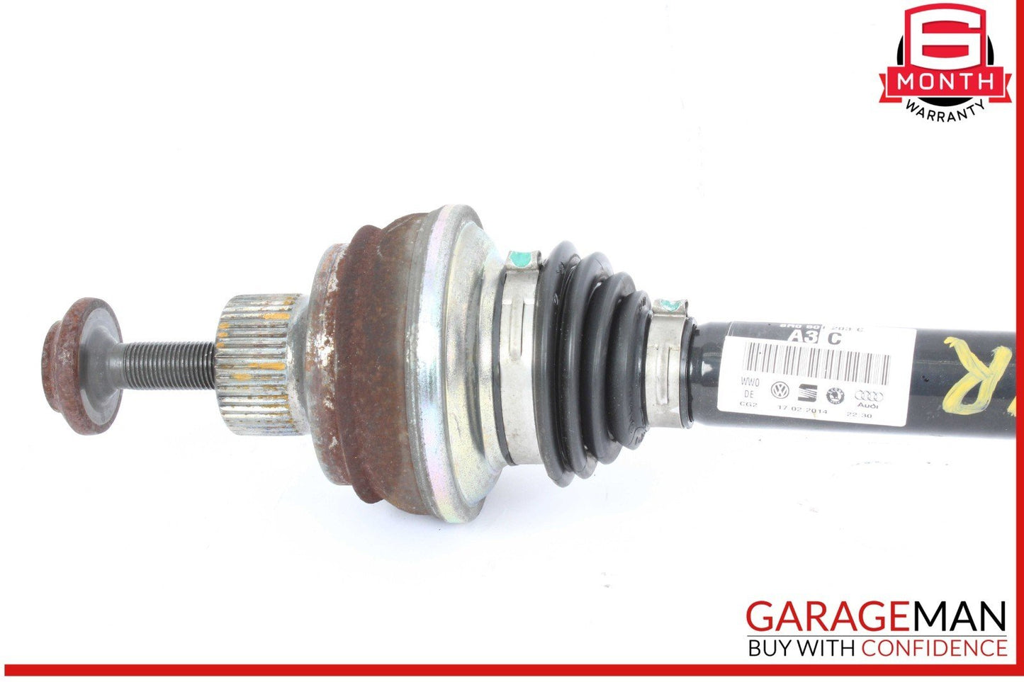 14-17 Audi SQ5 Rear Left or Rear Right Side CV Axle Shaft 8R0501203C OEM