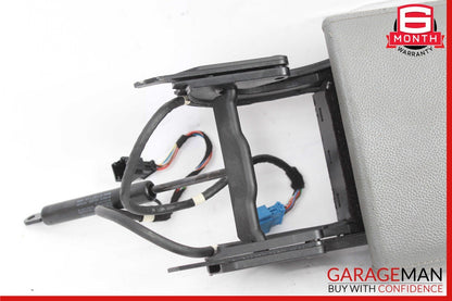 03-06 Mercedes R230 SL500 Center Console Arm Rest Armrest Storage Cover Gray