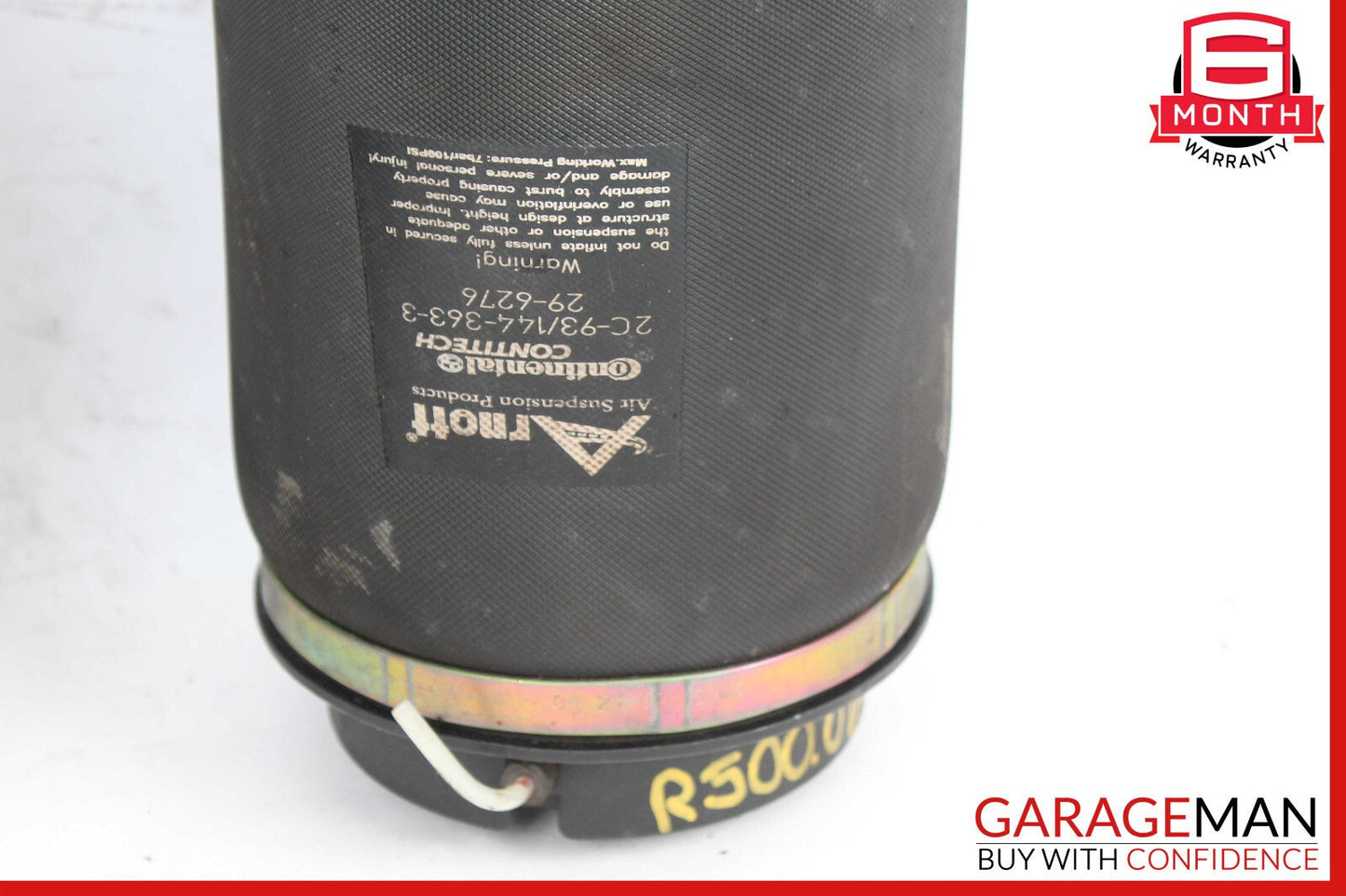 06-13 Mercedes W251 R350 Rear Suspension Bag Shock Air Springs Set