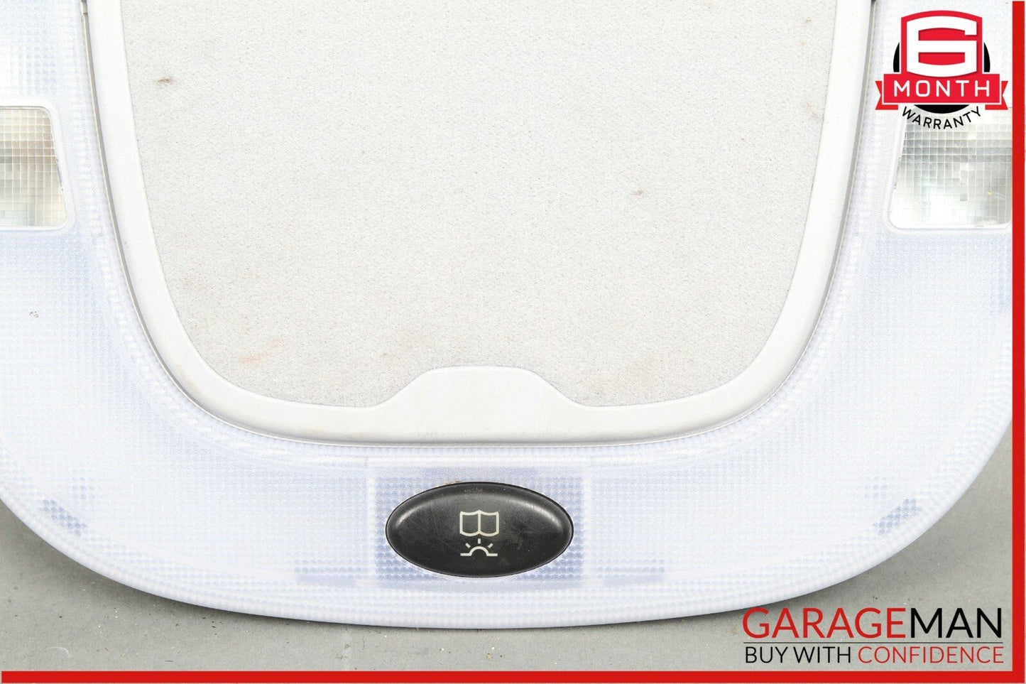 00-06 Mercedes W220 S500 Rear Left / Right Headliner Reading Map Dome Light Grey