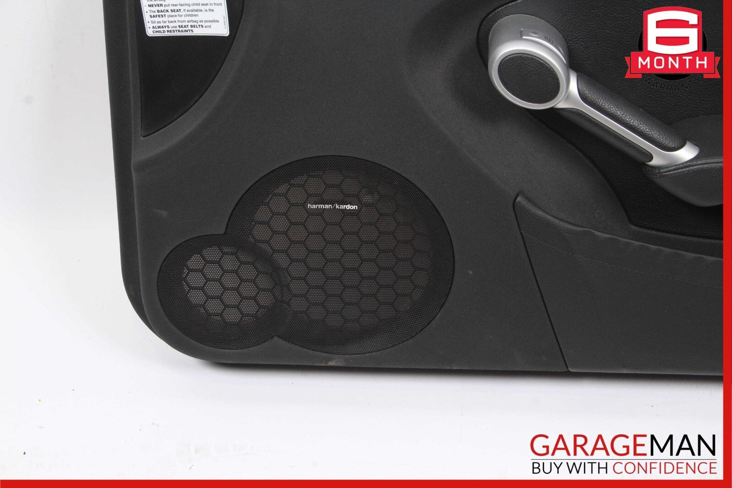 05-11 Mercedes R171 SLK350 Front Right Side Interior Door Panel Cover Black