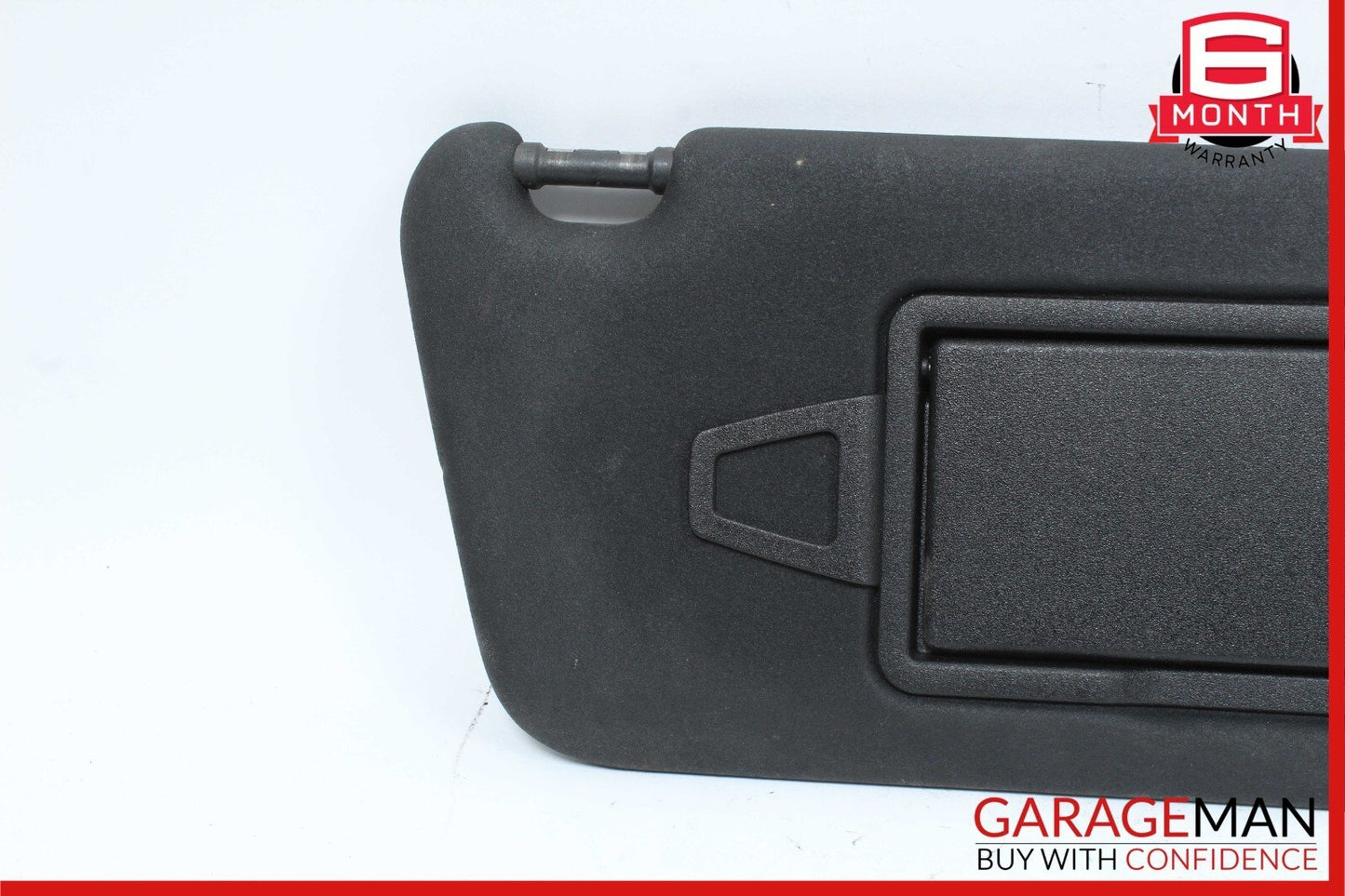 08-14 Mercedes W204 C300 Front Right Side Sun Visor Sunvisor Shade Black OEM