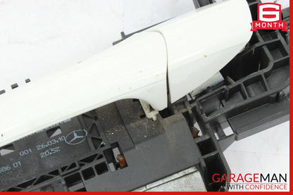 08-11 Mercedes W212 E350 Rear Left Driver Side Exterior Door Handle White OEM