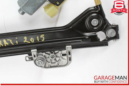 14-22 Maserati Ghibli Rear Left Driver Side Window Regulator Motor OEM