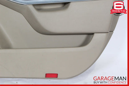 13-16 Mercedes X166 GL350 GL450 Front Right Side Interior Door Panel Assy Beige