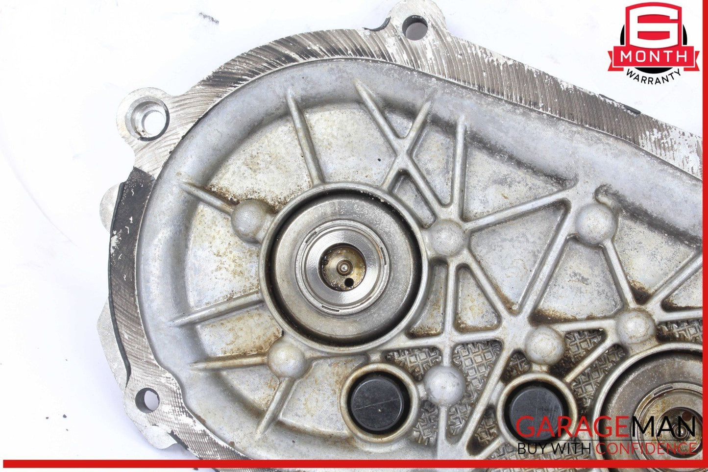 05-13 Mercedes W221 S550 ML350 Front Right Engine Timing Chain Cover Plate OEM