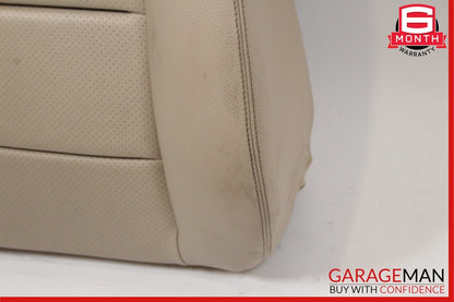10-16 Mercedes W212 E350 E550 Front Right Side Top Upper Seat Cushion Beige OEM