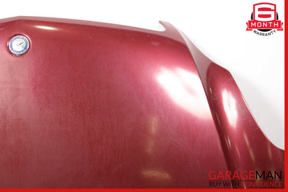 06-11 Mercedes W219 CLS500 Front Hood Bonnet Cover Panel Assembly Red OEM