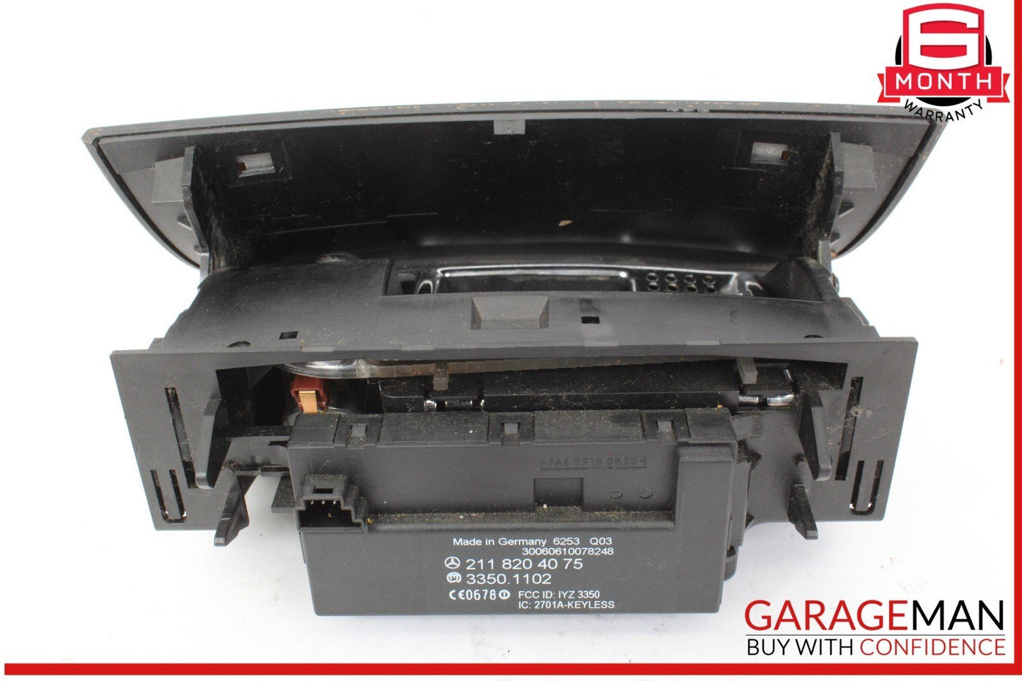 03-11 Mercedes W211 E63 AMG CLS500 Center Ashtray Ash Tray Storage Box Assembly