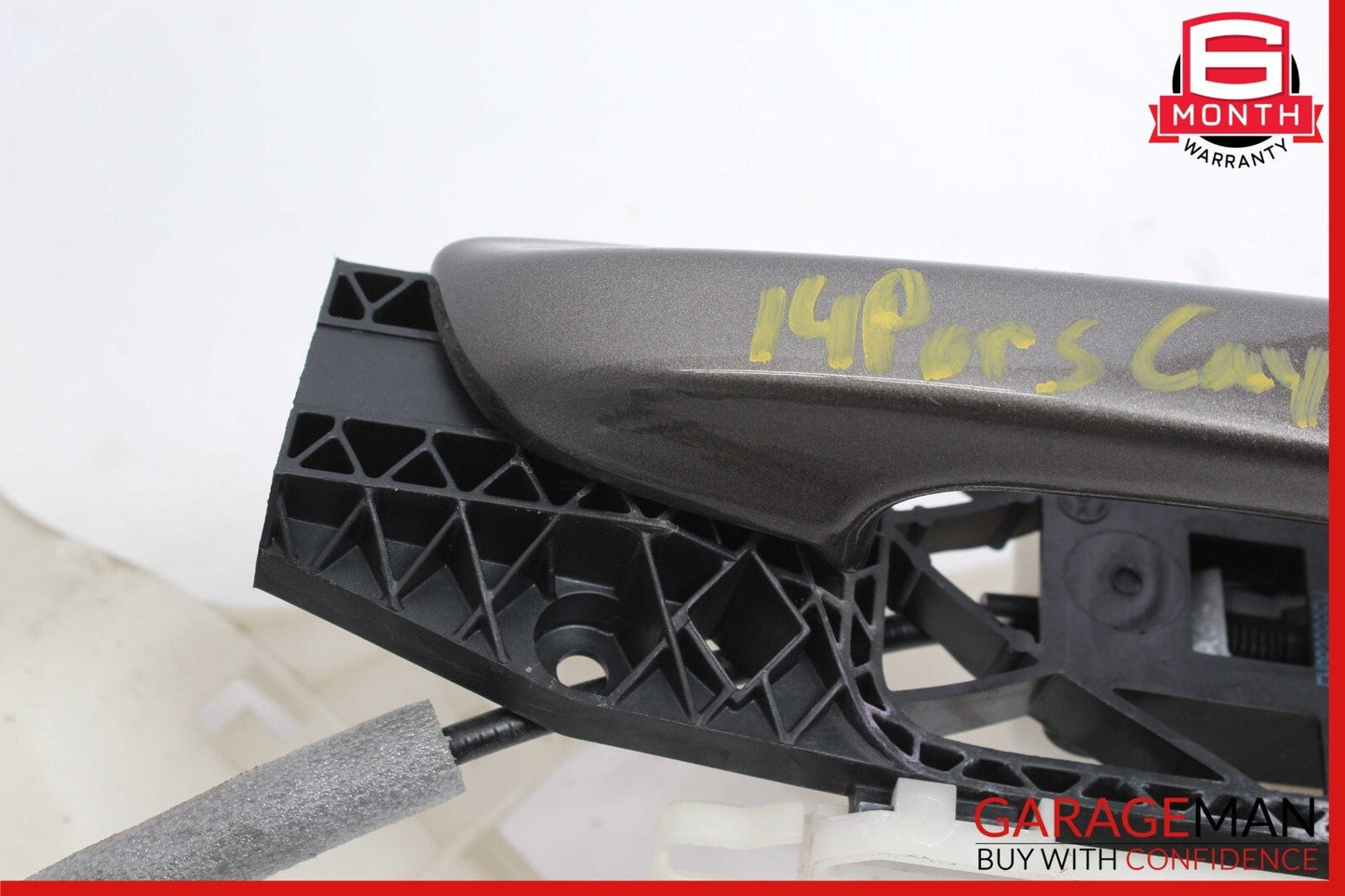 11-18 Porsche Cayenne 958 Hybrid S Rear Left Side Exterior Door Handle OEM