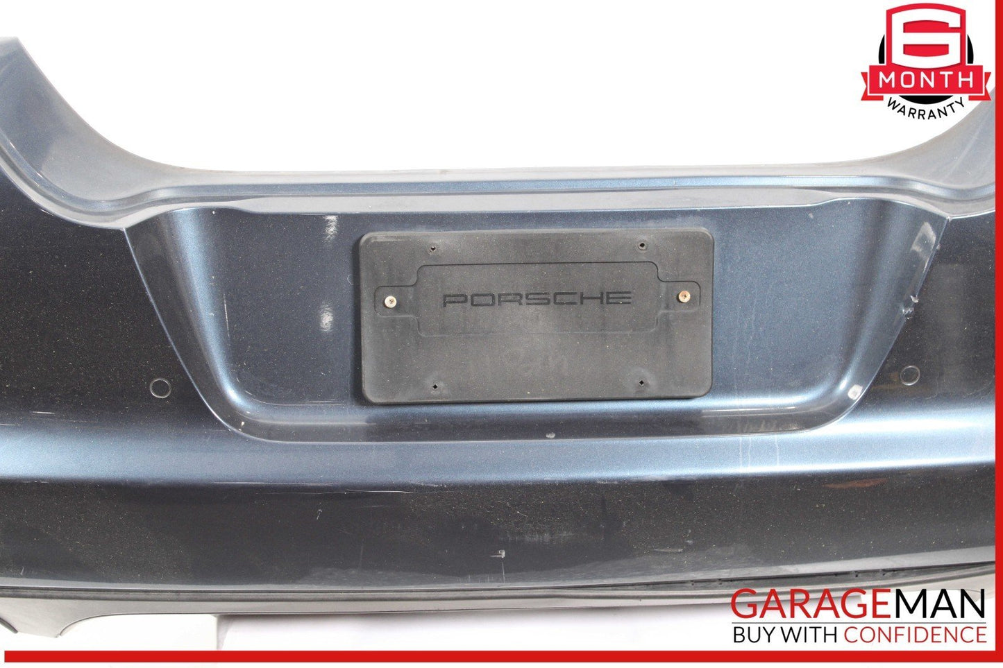 10-13 Porsche Panamera 970 Rear Bumper Cover Blue OEM