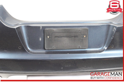 10-13 Porsche Panamera 970 Rear Bumper Cover Blue OEM