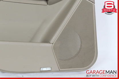 13-16 Mercedes X166 GL350 Rear Left Side Interior Door Panel Cover Trim Assy OEM