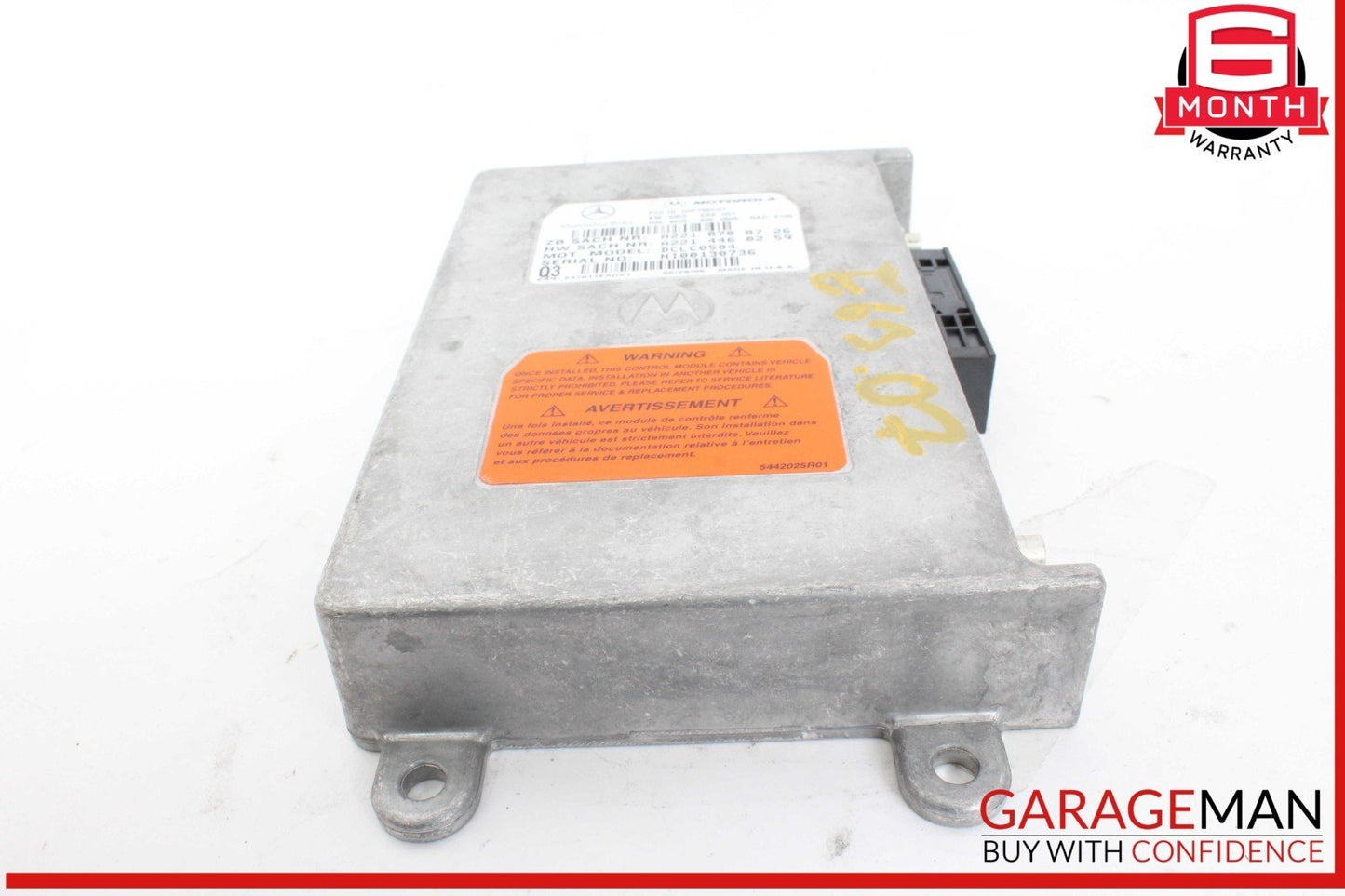 Mercedes W211 E63 AMG Voice Communication Control Module 2218708726 OEM