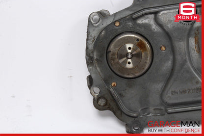 12-18 Mercedes W212 E350 E550 Front Left / Right Engine Timing Chain Cover Plate