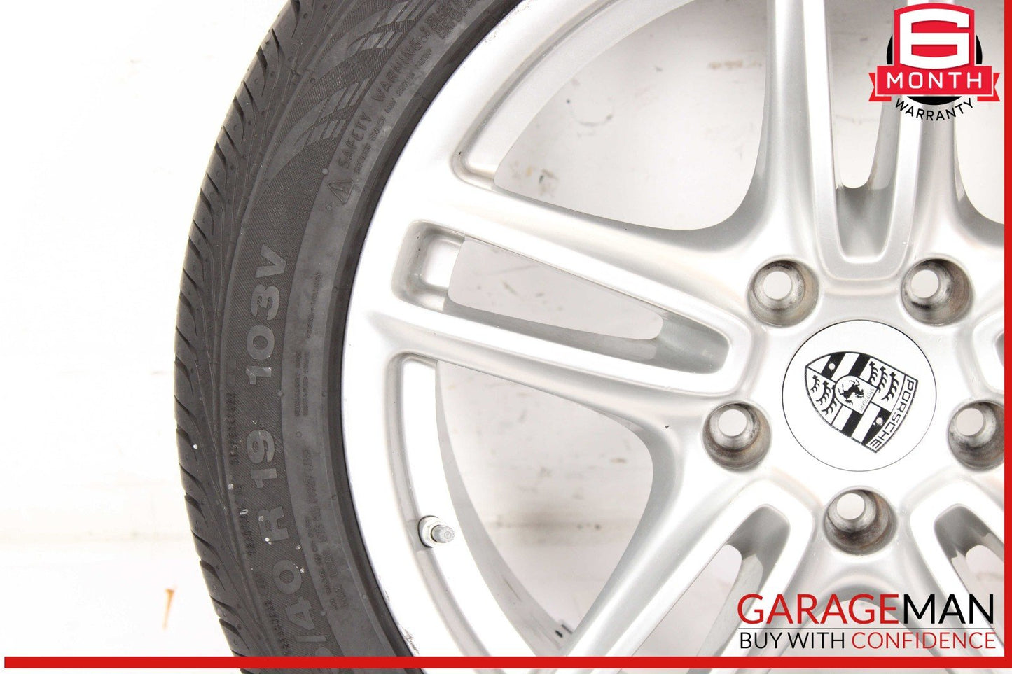 10-16 Porsche Panamera 970 10 x 19 19" Rear Wheel Tire Rim OEM
