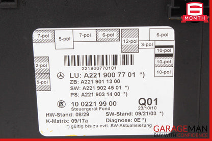 07-13 Mercedes W221 S400 S550 Rear Right or Left Side Door Control Module OEM