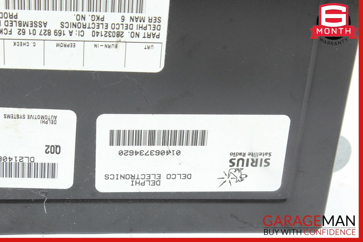 Mercedes CLS550 E350 R350 GL450 Sirius Satellite Radio Receiver Module Unit OEM