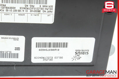 Mercedes CLS550 E350 R350 GL450 Sirius Satellite Radio Receiver Module Unit OEM