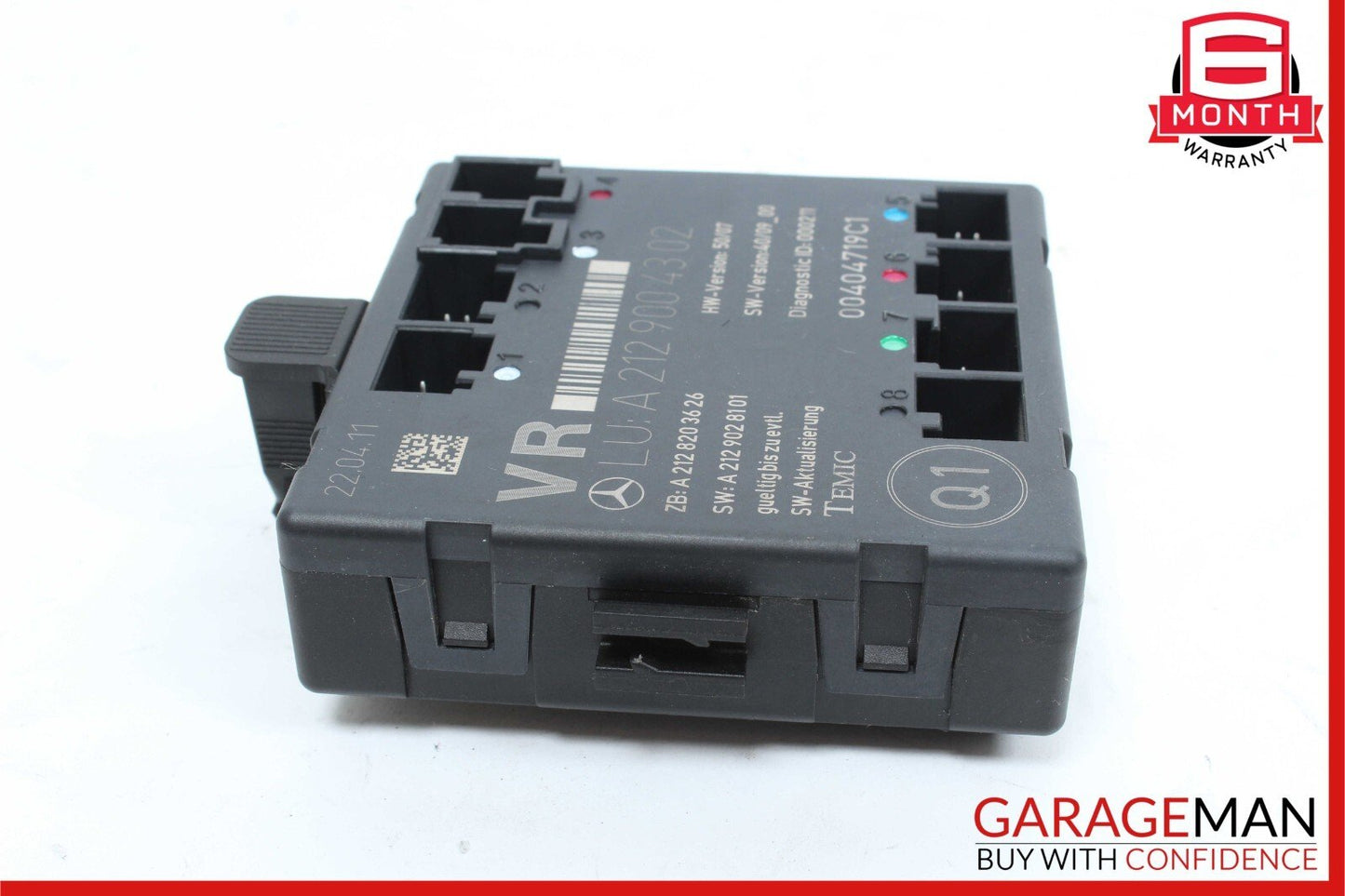 08-18 Mercedes W212 E350 E400 C250 Front Right Side Door Control Module Unit OEM