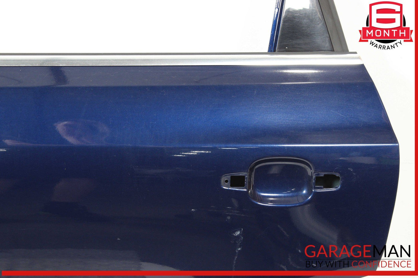 14-17 Audi SQ5 Rear Lett Driver Side Exterior Door Shell Frame Panel OEM