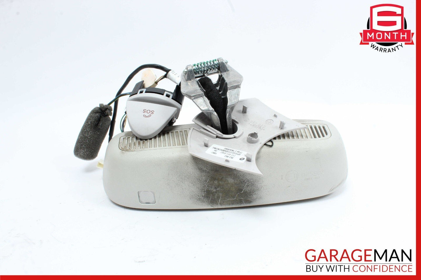 07-09 Mercedes W211 E350 E63 AMG Interior Top Upper Rear View Mirror OEM
