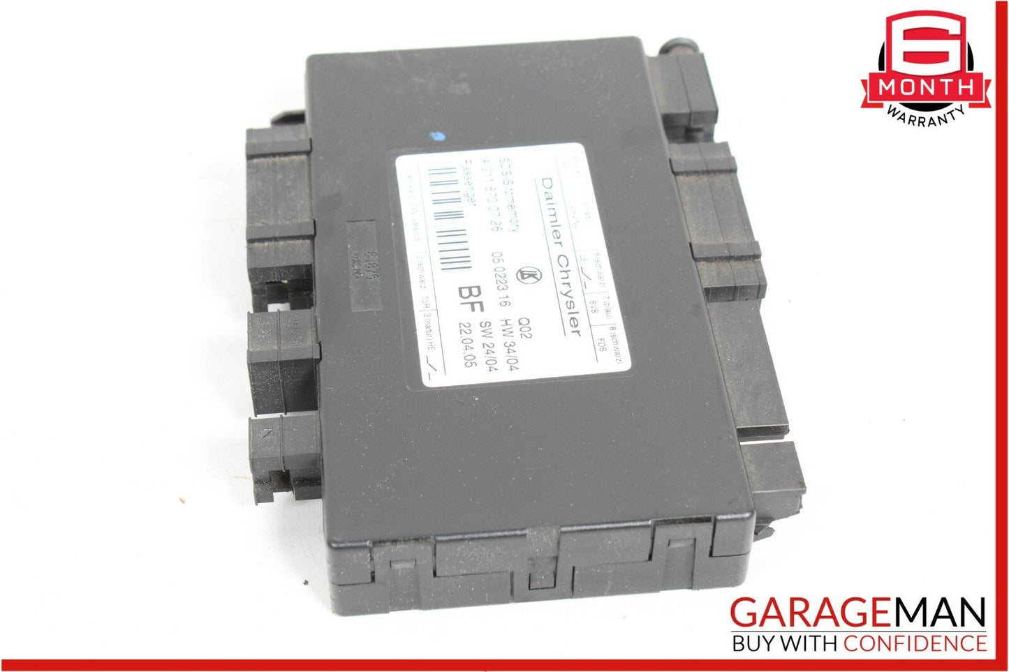 03-11 Mercedes W219 CLS500 Front Right Passenger Under Seat Controller Module