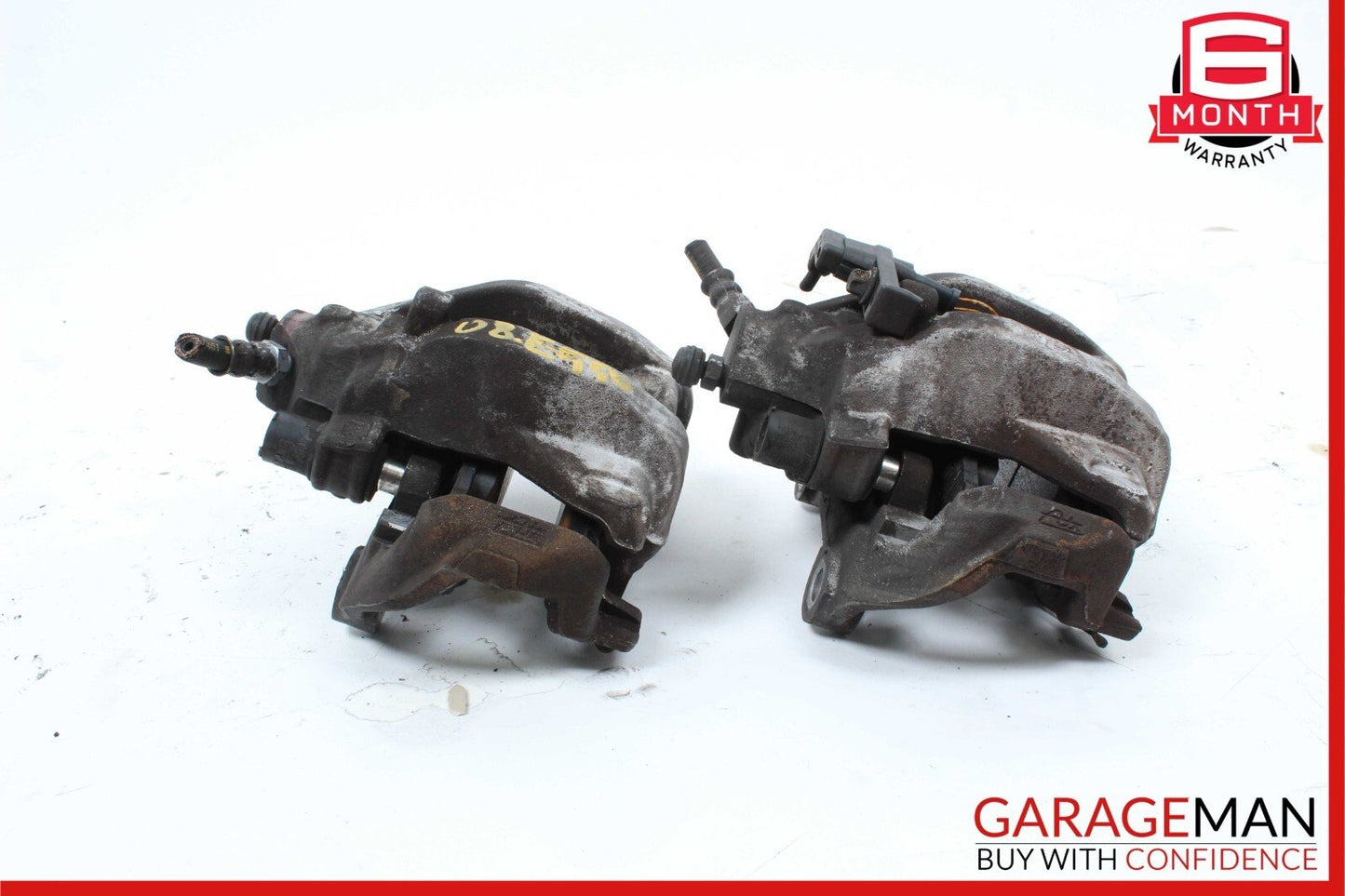 07-09 Mercedes W211 E550 Rear Right & Left Brake Caliper Calipers Set OEM