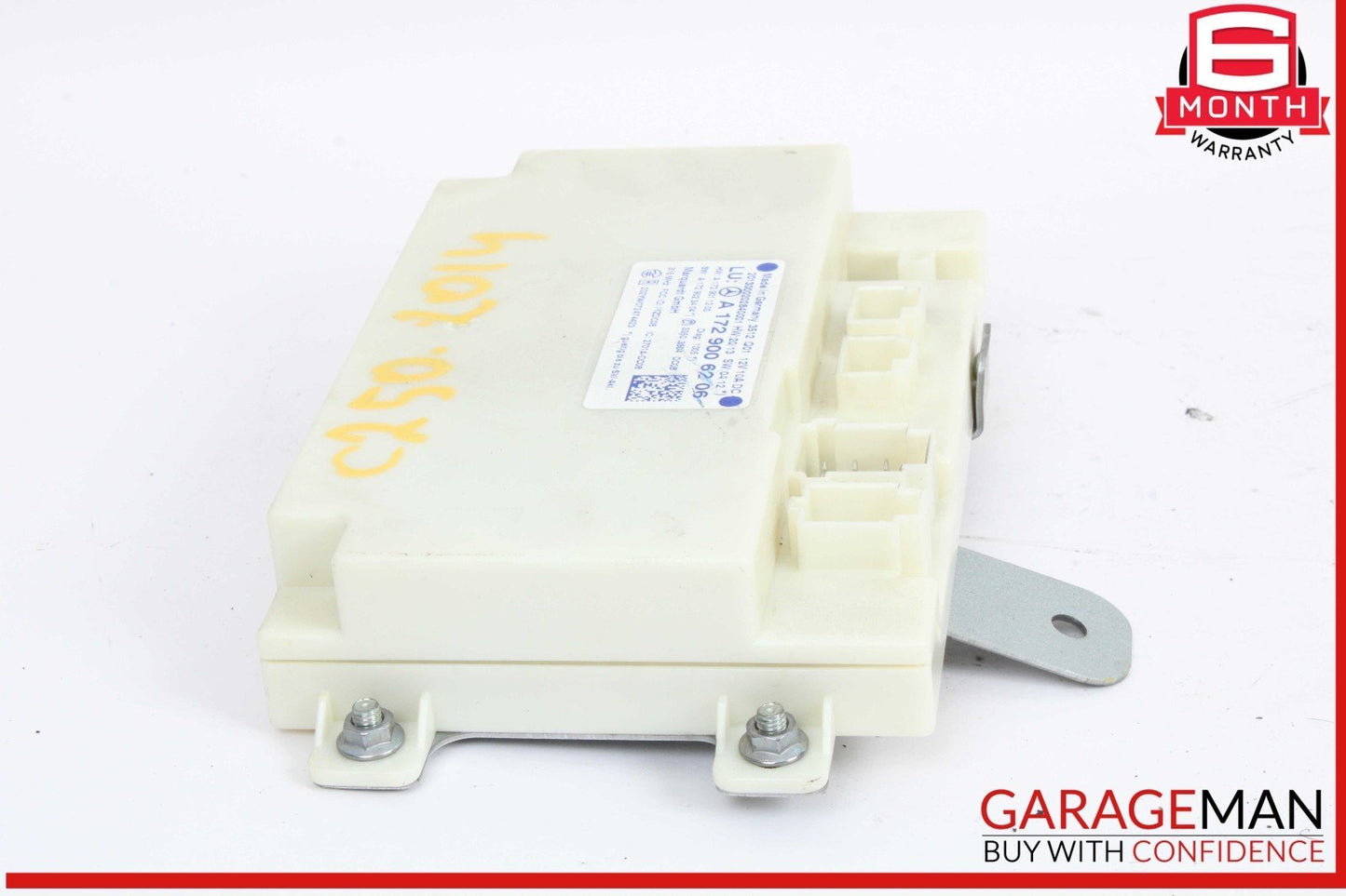 10-15 Mercedes W204 C250 C300 Keyless Go Entry Control Module 1729006206 OEM