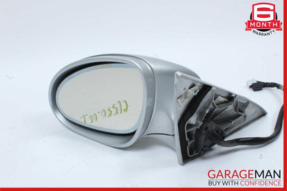 07-09 Mercedes W216 CL550 Front Left Side Mirror Rear View Door Iridium Silver