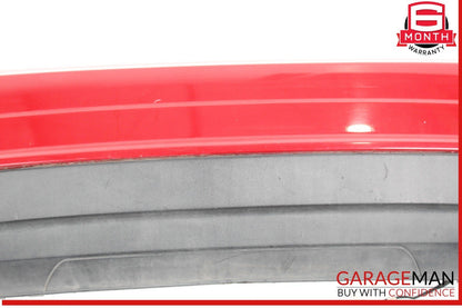 12-14 Mercedes W204 C250 Sport AMG Rear Bumper Cover Assembly Red OEM