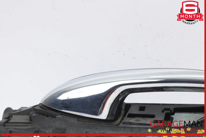 15-20 Mercedes W205 C300 4MATIC Rear Left Side Exterior Door Handle Gray OEM