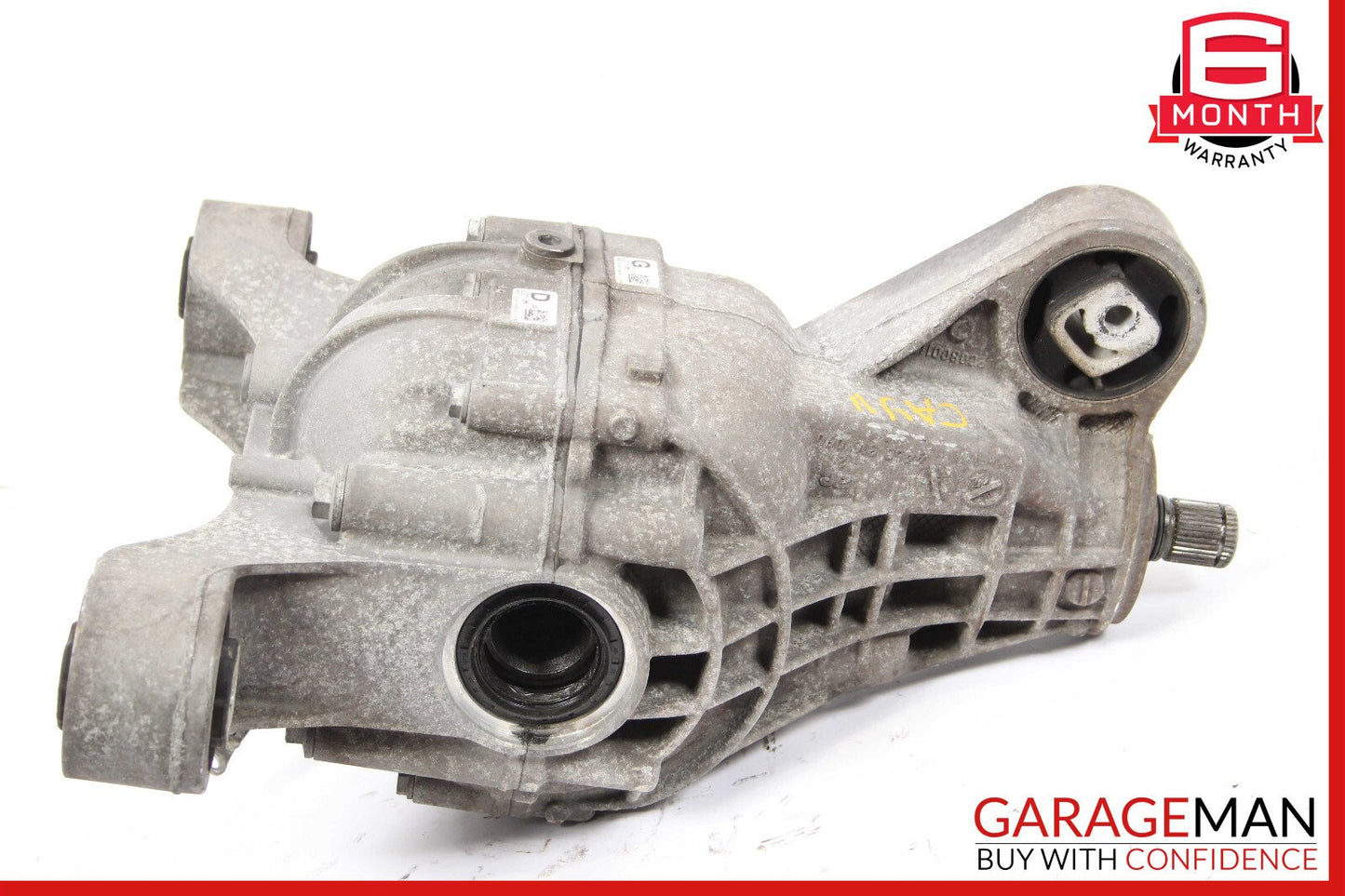 11-17 Porsche Cayenne 958 S 4.8L Rear Diff Differential Axle Carrier Assembly