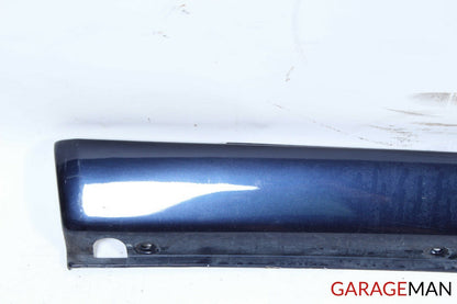 98-05 Mercedes W163 ML320 Right Passenger Side Rocker Skirt Moulding Panel Blue